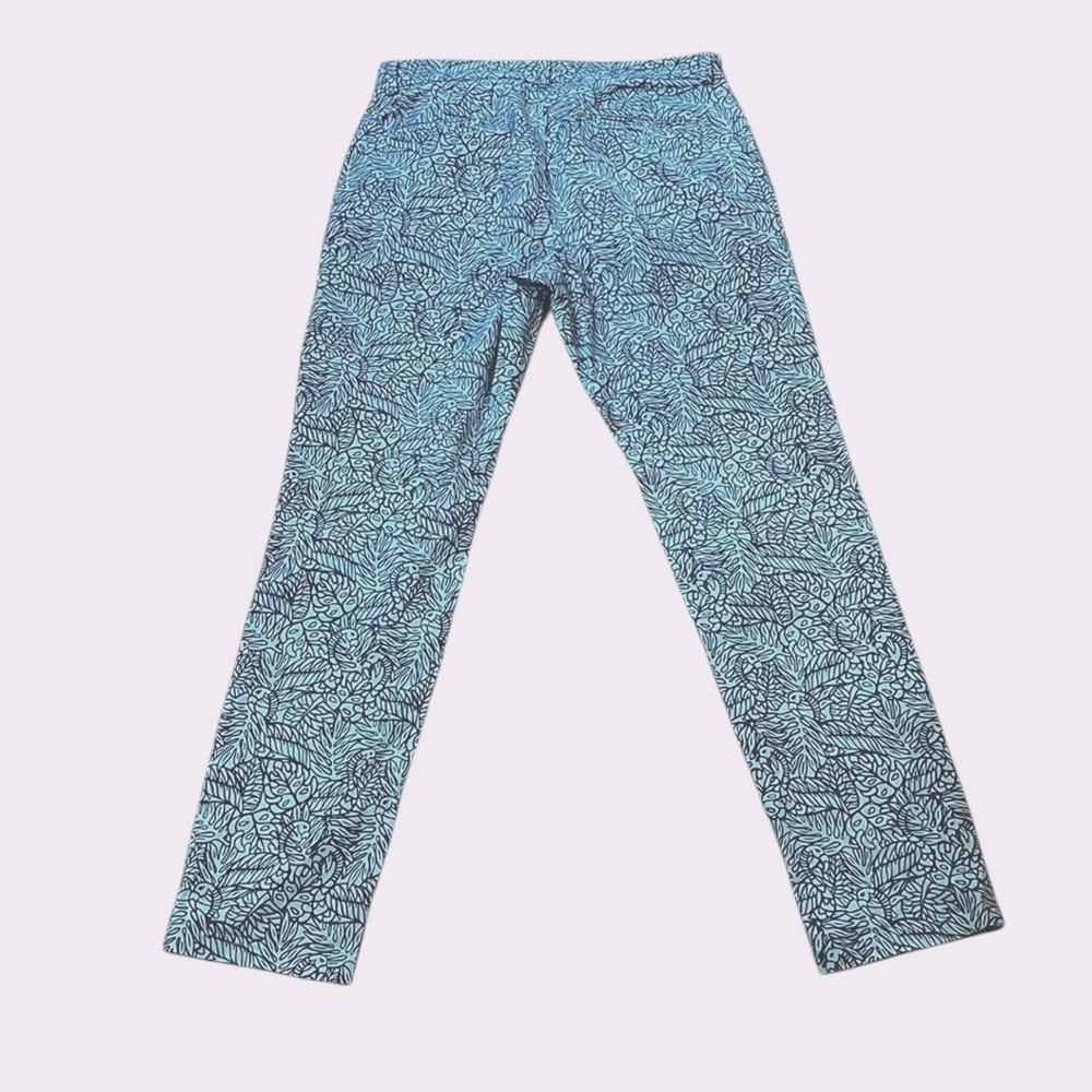 VINEYARD VINES MENS BREAKER FLAMINGO TROPICAL PRINT PANTS BLUE SIZE 32 - Picture 3 of 13